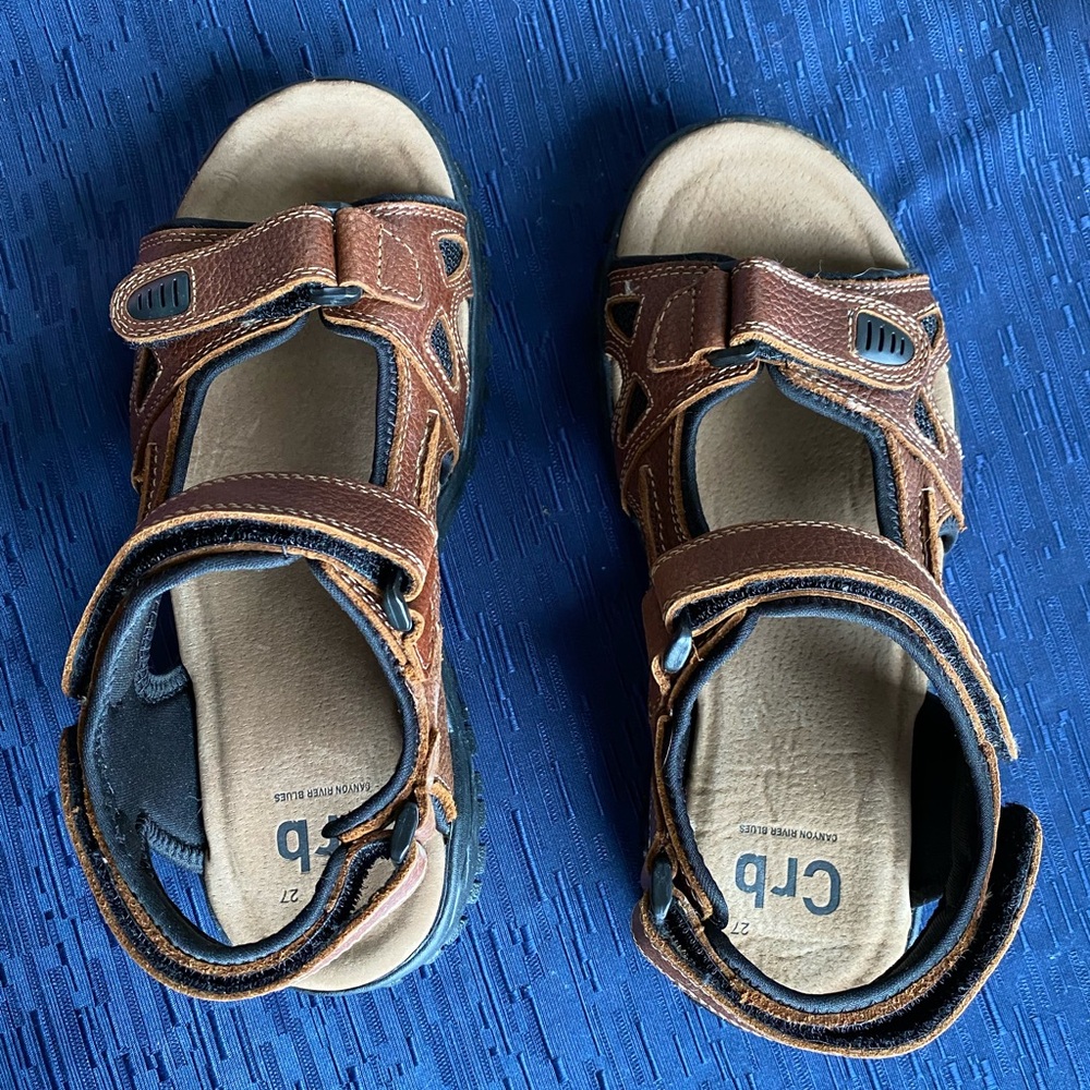Never worn men’s sandal